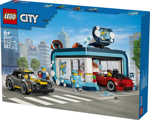 LEGO City - Autowasstraat Auto Bouwpakket 60497 - Afbeelding 8