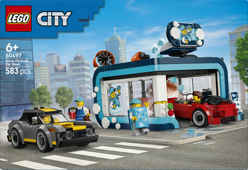 LEGO City - Autowasstraat Auto Bouwpakket 60497 - Afbeelding 9