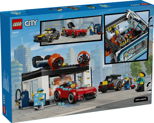 LEGO City - Autowasstraat Auto Bouwpakket 60497 - Afbeelding 10