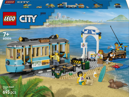 LEGO City - Klassieke Strandtram Tram 60506