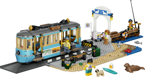 LEGO City - Klassieke Strandtram Tram 60506 - Afbeelding 2