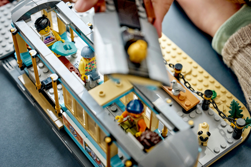 LEGO City - Klassieke Strandtram Tram 60506 - Afbeelding 3