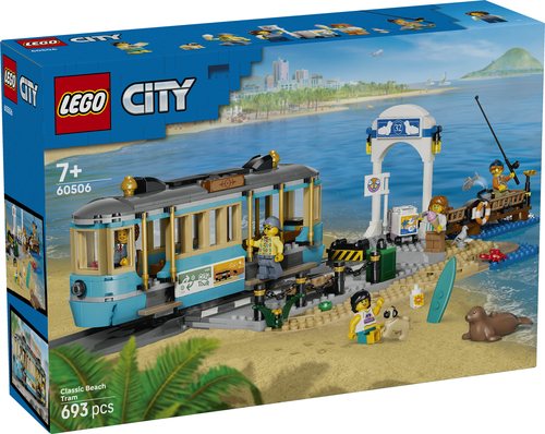 LEGO City - Klassieke Strandtram Tram 60506 - Afbeelding 8