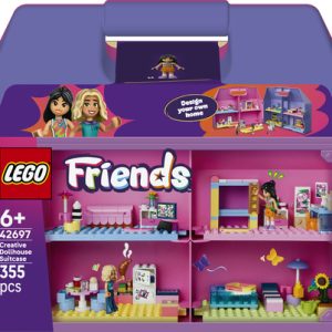 LEGO Friends – Creatieve Poppenhuiskoffer Poppenhuis met Poppetjes 42697