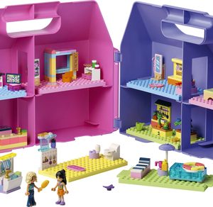 LEGO Friends – Creatieve Poppenhuiskoffer Poppenhuis met Poppetjes 42697