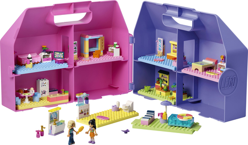 LEGO Friends - Creatieve Poppenhuiskoffer Poppenhuis met Poppetjes 42697 - Afbeelding 2