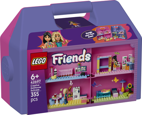 LEGO Friends - Creatieve Poppenhuiskoffer Poppenhuis met Poppetjes 42697 - Afbeelding 7