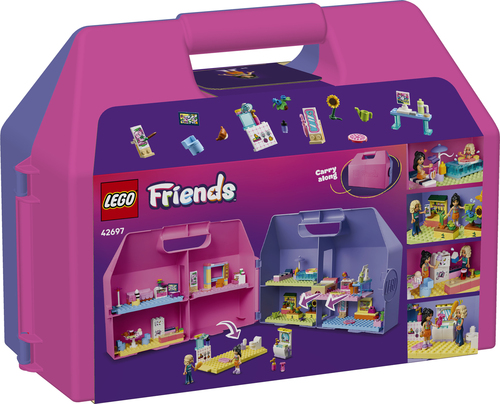 LEGO Friends - Creatieve Poppenhuiskoffer Poppenhuis met Poppetjes 42697 - Afbeelding 10
