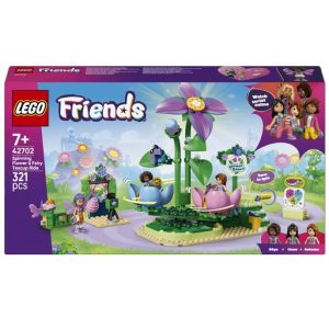 LEGO Friends – Draaiende Theekopjesattractie met Bloementhema 42702