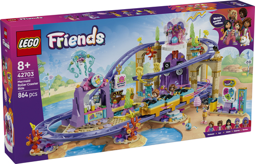LEGO Friends - Zeemeerminnenachtbaan Pretpark 42703 - Afbeelding 7