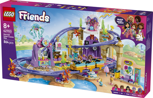 LEGO Friends - Zeemeerminnenachtbaan Pretpark 42703 - Afbeelding 8