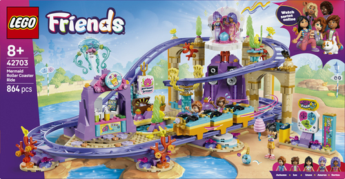LEGO Friends - Zeemeerminnenachtbaan Pretpark 42703 - Afbeelding 9
