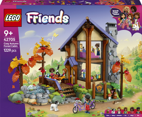 LEGO Friends - Gezellige Boshut in de Herfst 42705