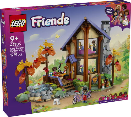 LEGO Friends - Gezellige Boshut in de Herfst 42705 - Afbeelding 7