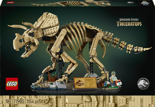 LEGO Jurassic World Dinosaurusfossielen: Triceratops Film Bouwpakket voor V