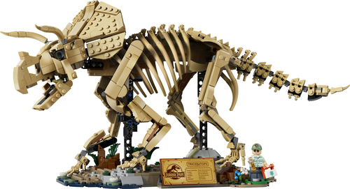 LEGO Jurassic World Dinosaurusfossielen: Triceratops Film Bouwpakket voor V - Afbeelding 2
