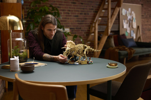LEGO Jurassic World Dinosaurusfossielen: Triceratops Film Bouwpakket voor V - Afbeelding 3