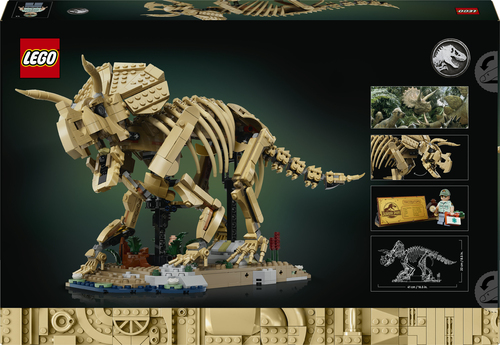 LEGO Jurassic World Dinosaurusfossielen: Triceratops Film Bouwpakket voor V - Afbeelding 5