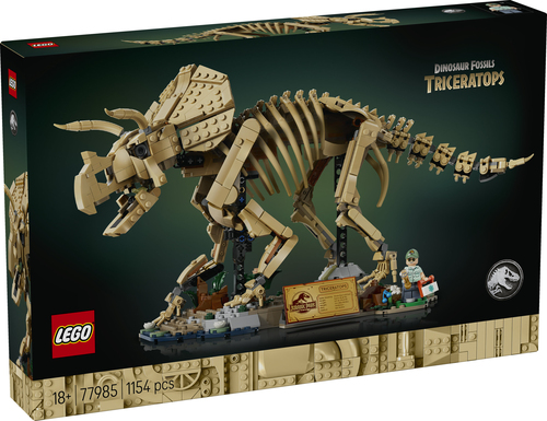 LEGO Jurassic World Dinosaurusfossielen: Triceratops Film Bouwpakket voor V - Afbeelding 6
