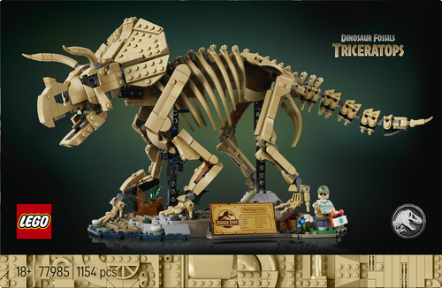 LEGO Jurassic World Dinosaurusfossielen: Triceratops Film Bouwpakket voor V - Afbeelding 8