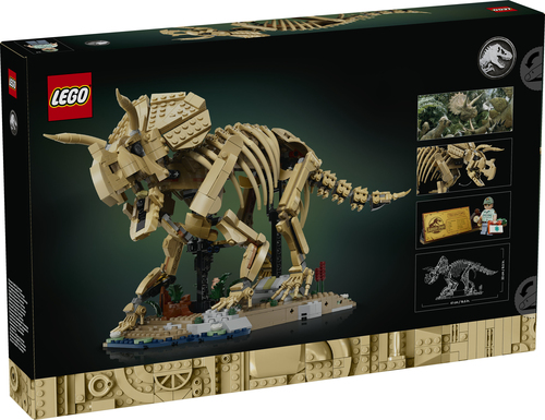 LEGO Jurassic World Dinosaurusfossielen: Triceratops Film Bouwpakket voor V - Afbeelding 9
