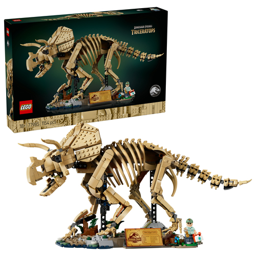 LEGO Jurassic World Dinosaurusfossielen: Triceratops Film Bouwpakket voor V - Afbeelding 10