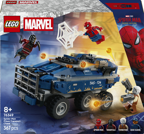 LEGO Marvel - Spider-Man Achtervolging van Gevangenistransport 76349