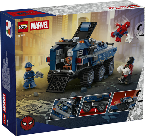LEGO Marvel - Spider-Man Achtervolging van Gevangenistransport 76349 - Afbeelding 9