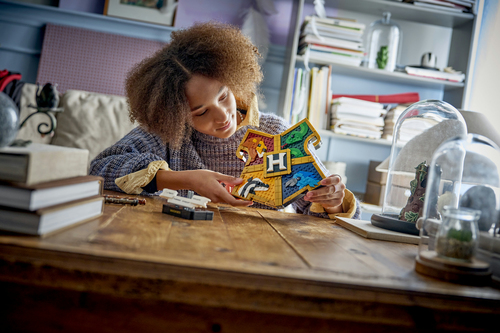 LEGO Harry Potter Zweinstein Afdelingswapen Bouwbaar Speelgoed voor Kindere - Afbeelding 4
