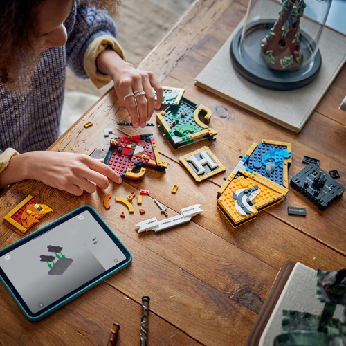 LEGO Harry Potter Zweinstein Afdelingswapen Bouwbaar Speelgoed voor Kindere - Afbeelding 5