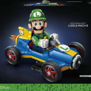 LEGO Super Mario – Mario Kart: Luigi en Mach 8 Game  72050