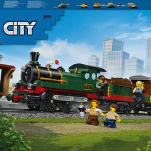 LEGO City – Vintage Stoomtrein Trein 60511