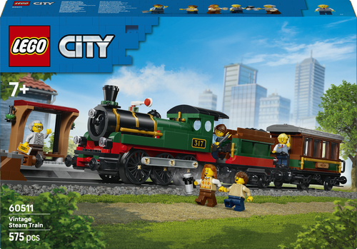 LEGO City - Vintage Stoomtrein Trein 60511