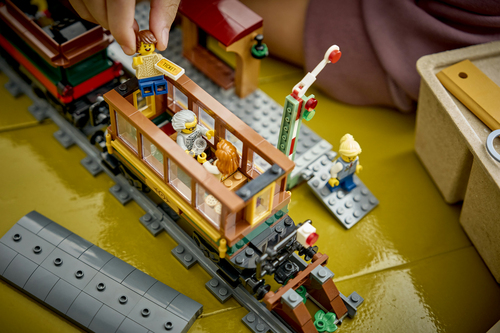 LEGO City - Vintage Stoomtrein Trein 60511 - Afbeelding 4