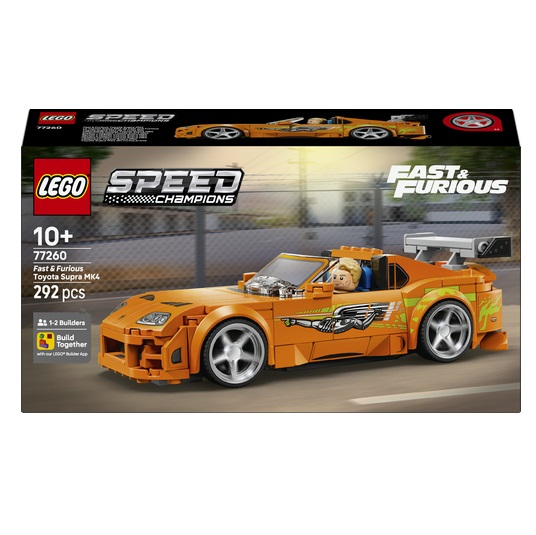LEGO Speed Champions The Fast and The Furious Toyota Supra MK4 Auto Speelgo