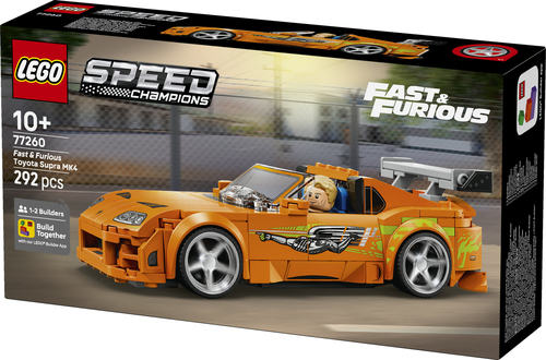 LEGO Speed Champions The Fast and The Furious Toyota Supra MK4 Auto Speelgo - Afbeelding 9