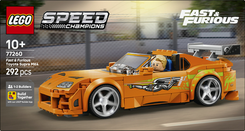 LEGO Speed Champions The Fast and The Furious Toyota Supra MK4 Auto Speelgo - Afbeelding 10