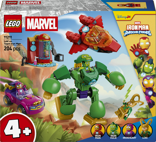 LEGO Marvel - Iron Man en Zijn Fantastische Vriendjes Loki tegen Team Iron