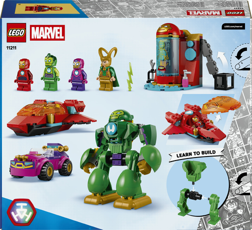 LEGO Marvel - Iron Man en Zijn Fantastische Vriendjes Loki tegen Team Iron - Afbeelding 6