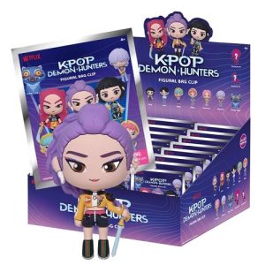 KPOP demon hunters 3D foam bag clip