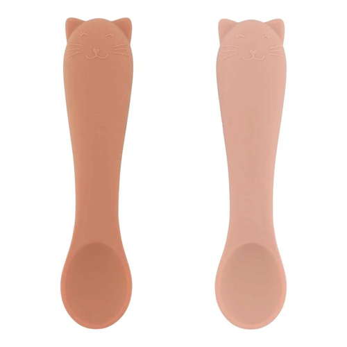 Trixie - Eerste baby lepels 2-pack - Mrs. Cat