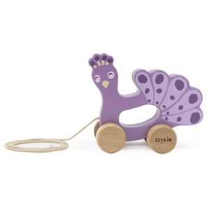 Trixie – Houten trekspeeltje – Mrs. Peacock