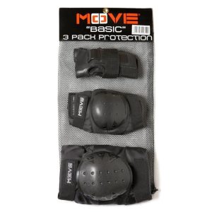 Beschermset 3-Pack Senior Basic (zwart) – small