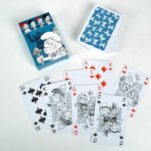 Smurfen – kaartspel Geschetst
