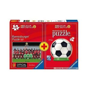 Puzzel Red Devils 100st + 3D puzzel