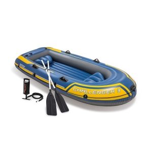 Roeiboot set CHALLENGER 3 (295x137x43cm) – blauw