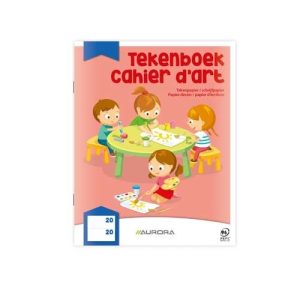 Kunstschrift A5 (165mm x 210mm) 80gr/40blz 3-lijn + marge