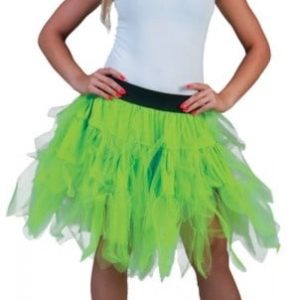 Petticoat – Fluo Groen (onesize volwassene)