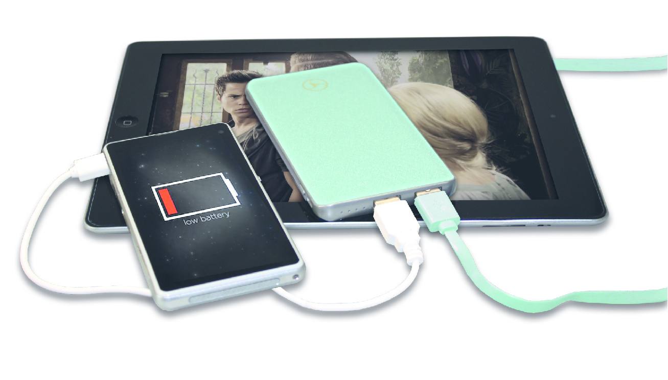 Powerbank Nachtwacht munt groen - Afbeelding 3