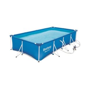 Bestway Steel Pro Rectangular Splash Frame Pool (400x211x81cm)